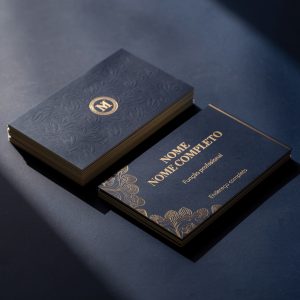 Cartão de Visita Couchê 300G