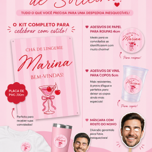 Kit Despedida de Solteira