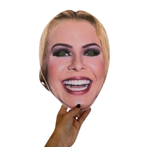 Mascara de papel Joelma